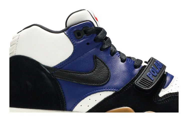 Polar Skate Co x Nike Air Trainer 1 SB 'Black Deep Royal Blue'