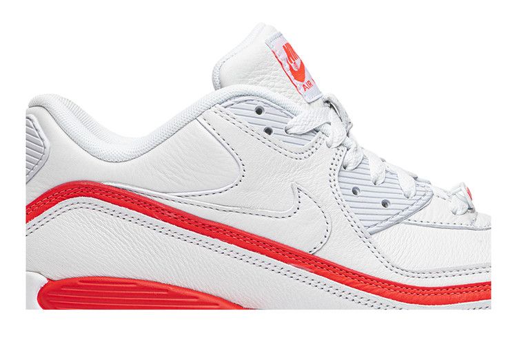 Undefeated x Nike Air Max 90 'White Solar Red'