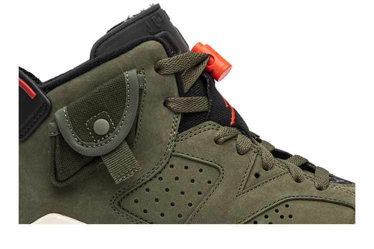 Travis Scott x Air Jordan 6 Retro GS 'Olive'