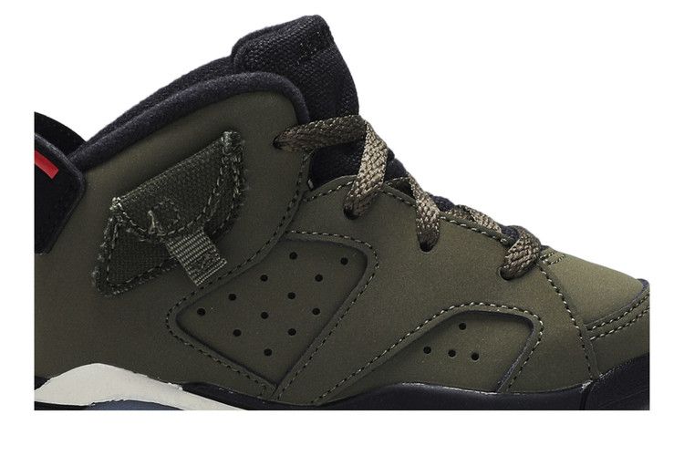 Travis Scott x Air Jordan 6 Retro TD 'Olive'