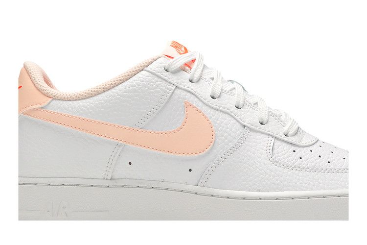 Nike Air Force 1 GS 'White Hyper Crimson'