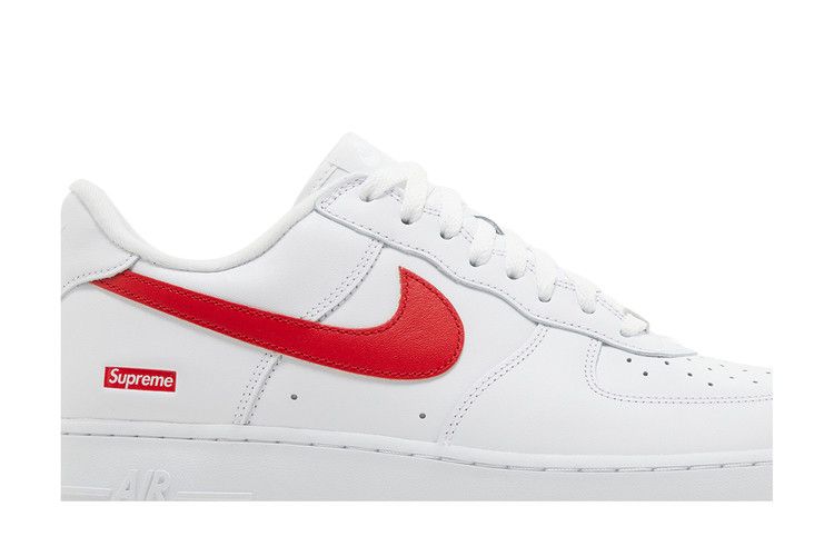 Supreme x Nike Air Force 1 Low 'Box Logo - Speed Red' Shanghai Exclusive