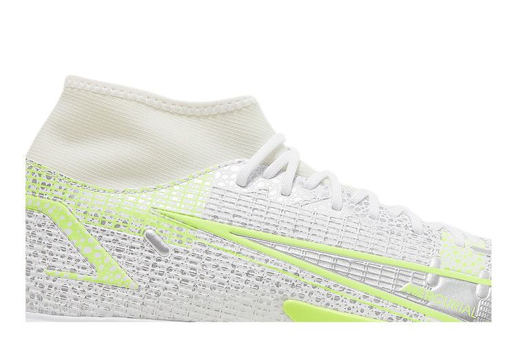 Nike Mercurial Superfly 8 Academy TF 'Metallic Silver Volt'