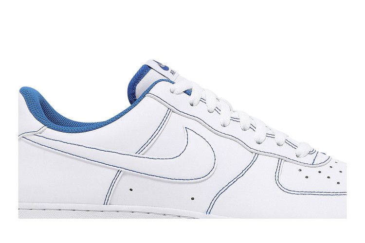 Nike Air Force 1 '07 'Contrast Stitch - White Game Royal'