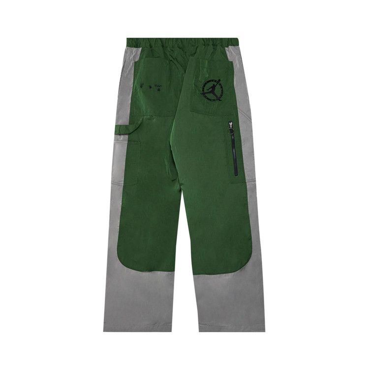 Air Jordan x Off-White MJ Track Pants 'Forest Green/Phantom/Black'