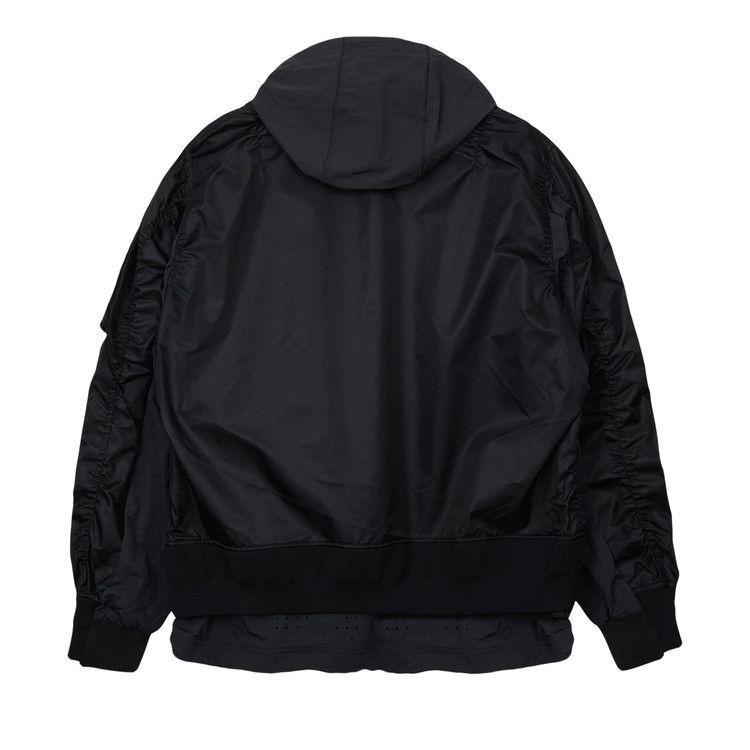 Nike x Sacai Layered Bomber Jacket 'Black'