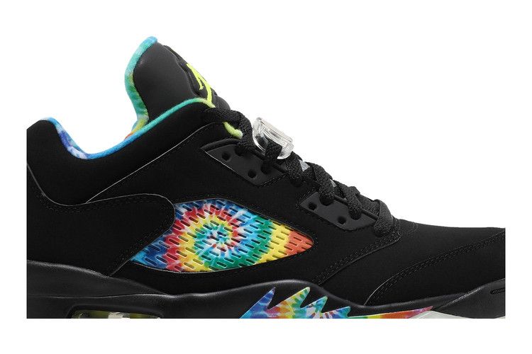 Air Jordan 5 Low Golf 'Peace & Love - Black'