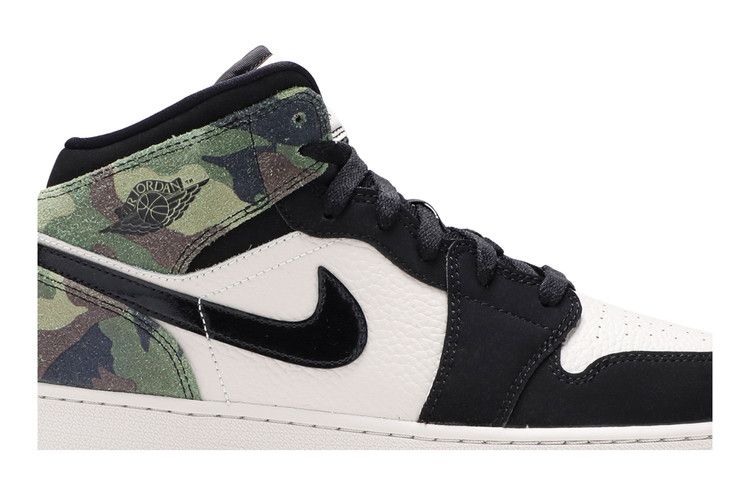 Air Jordan 1 Mid SE GS 'Camo'