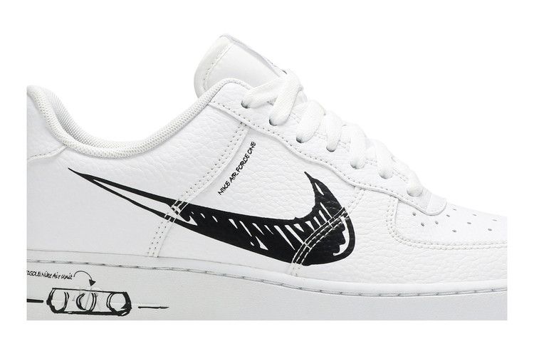 Nike Air Force 1 Low 'Sketch - Black'