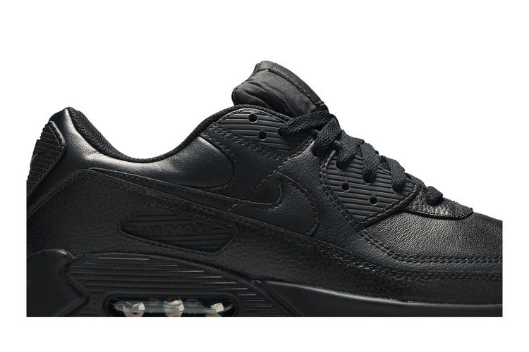 Nike Air Max 90 Leather 'Triple Black'