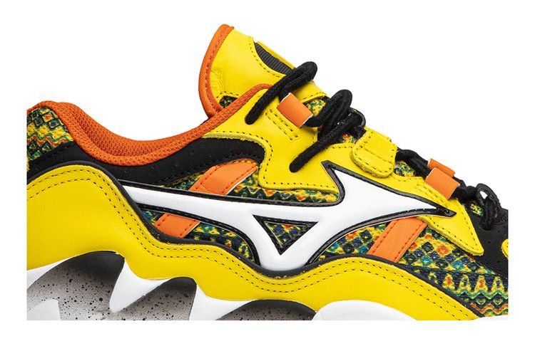 Pardon My French x Mizuno Wave Rider 1 'African Fabric'
