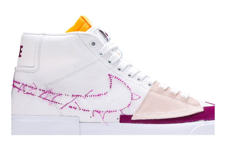 Nike Zoom Blazer Mid Edge SB 'White Viotech'