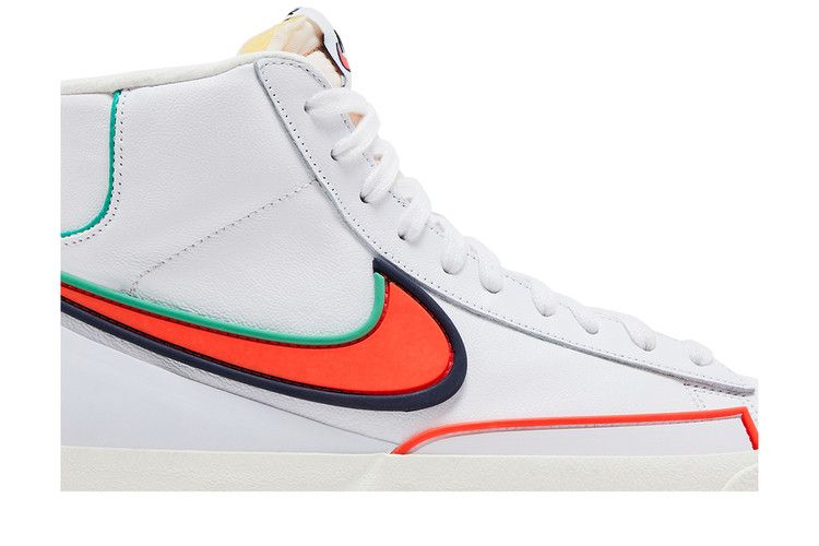 Nike Blazer Mid '77 Infinite 'White Blue Void Crimson'