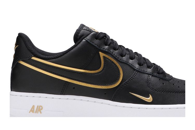 Nike Air Force 1 '07 LV8 'Metallic Swoosh Pack - Black'