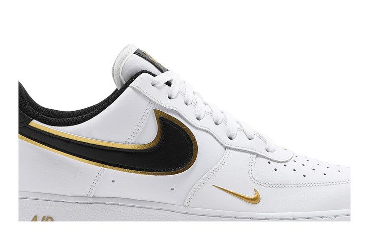 Nike Air Force 1 '07 LV8 'Metallic Swoosh Pack - White Metallic Gold'