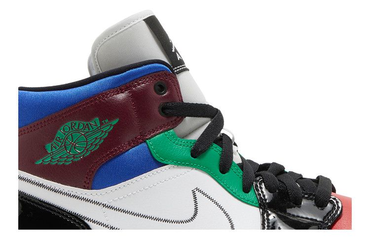 Wmns Air Jordan 1 Mid SE 'Multi-Color'