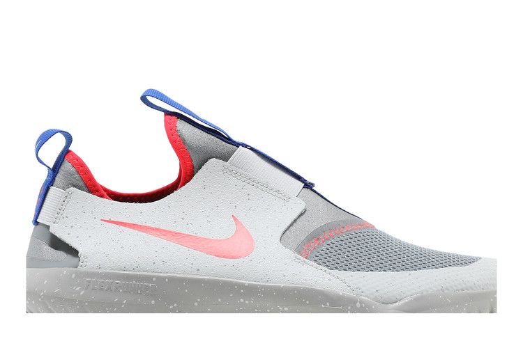 Nike Flex Runner SE GS 'Particle Grey Bright Crimson'