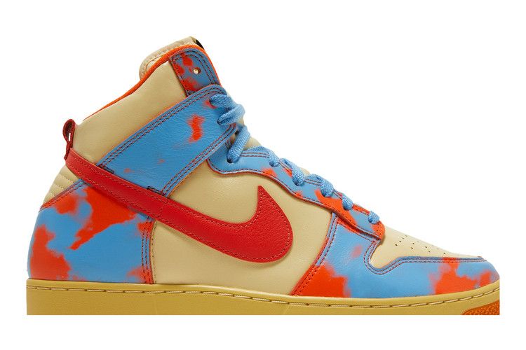 Nike Men's Dunk High 1985 'Orange Acid Wash'