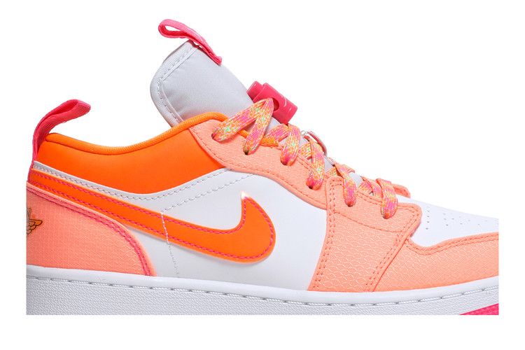 Air Jordan 1 Low Utility GS 'Crimson Pulse'