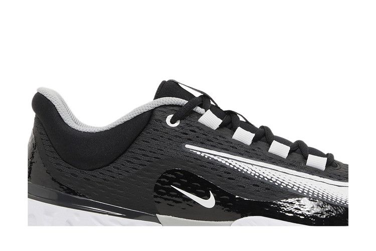 Nike Alpha Huarache Elite 4 Low 'Black Dark Smoke Grey'