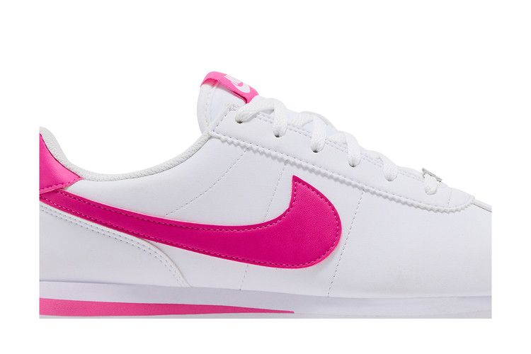 Nike Cortez GS 'White Laser Fuchsia'