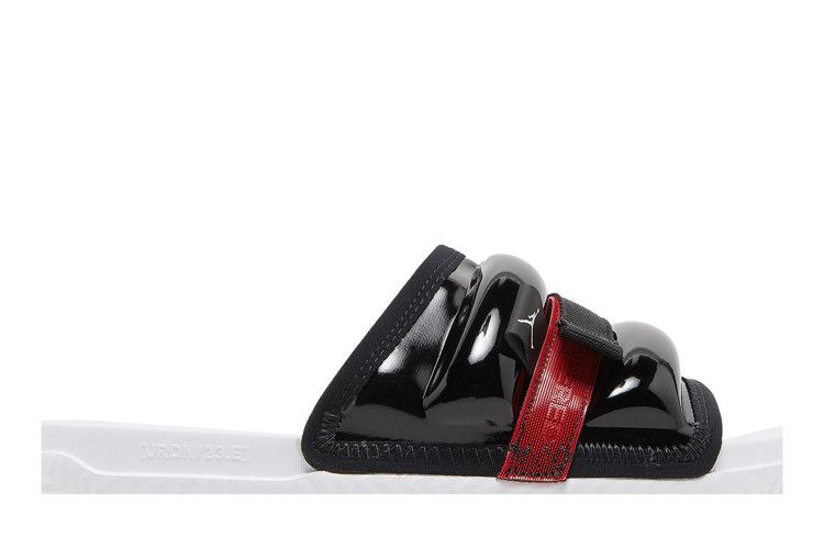 Nike Jordan Super Play Slide 'Black University Red'