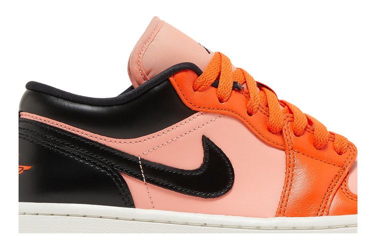 Wmns Air Jordan 1 Low SE 'Rush Orange Black'