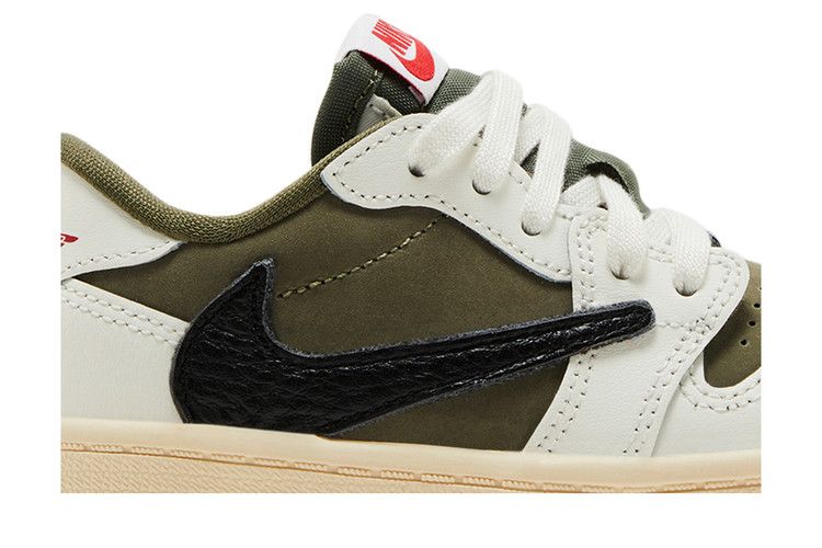 Travis Scott x Air Jordan 1 Retro Low OG SP TD 'Reverse Olive / Medium Olive'