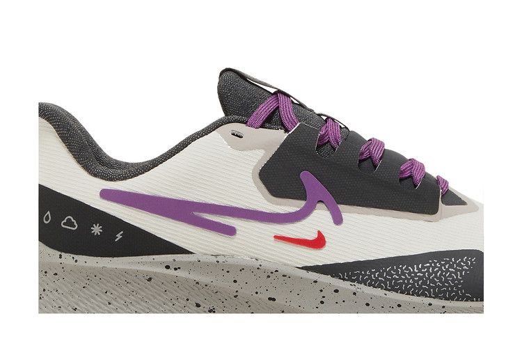 Nike Wmns Air Zoom Pegasus 39 Shield 'Light Bone Vivid Purple'