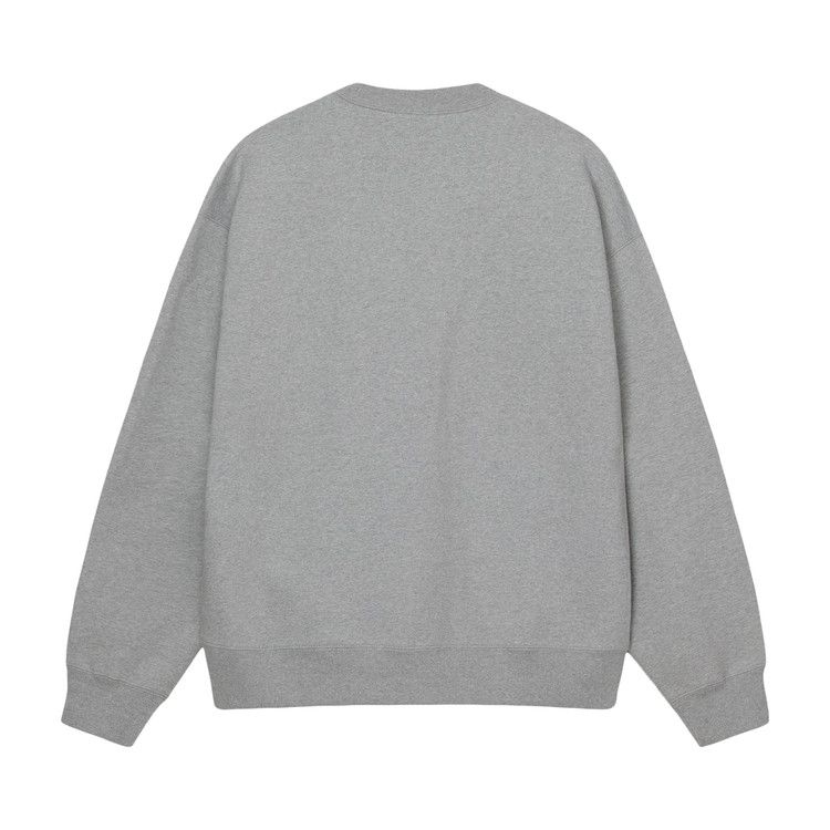 Stussy x Nike Fleece Crew 'Dark Grey Heather'