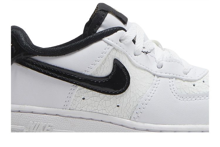 Nike Force 1 LV8 TD 'Cracked - White Black'