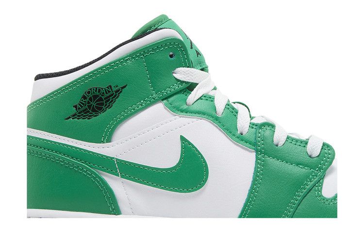 Air Jordan 1 Mid GS 'Lucky Green'