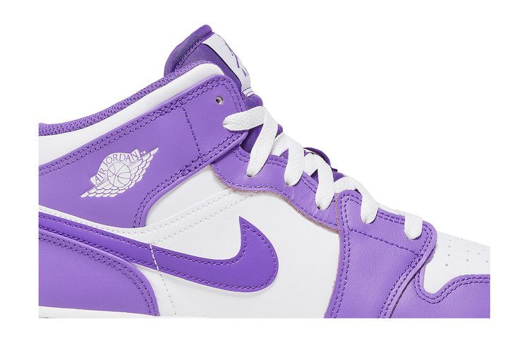 Air Jordan 1 Mid GS 'Purple Venom'
