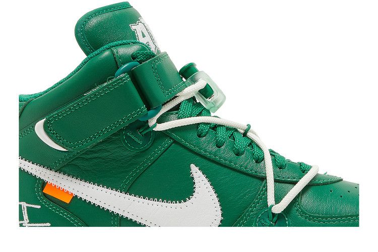 Off-White x Nike Air Force 1 Mid SP Leather 'Pine Green'