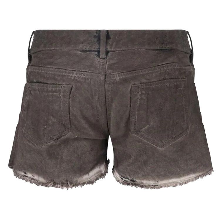 Rick Owens DRKSHDW Lana Cut Off Denim Shorts 'Dust'