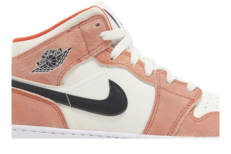 Air Jordan 1 Mid SE GS 'Orange Suede'