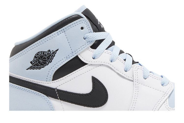 Air Jordan 1 Mid SE GS 'White Ice Blue'