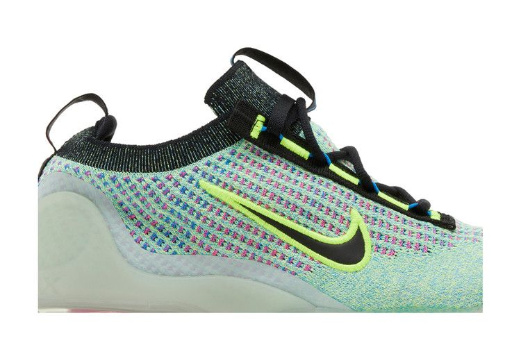Nike Air VaporMax 2021 Flyknit Next Nature GS 'Volt Photo Blue'