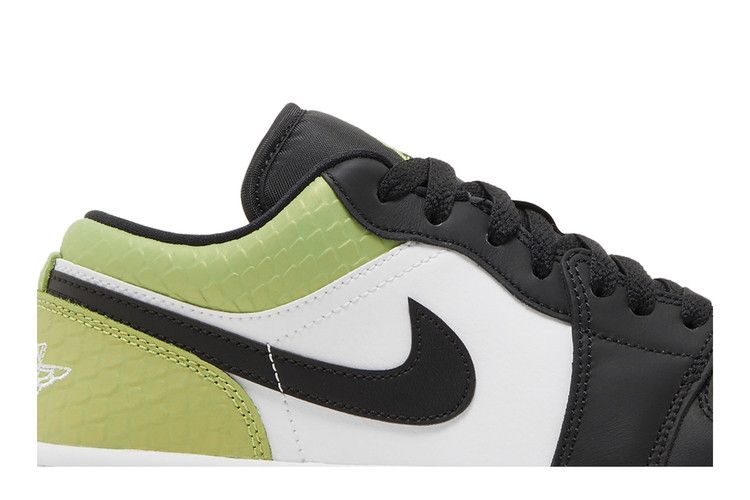 Wmns Air Jordan 1 Low SE 'Vivid Green Snakeskin'