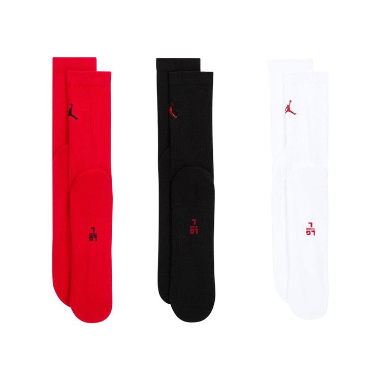 Air Jordan Everyday Crew Socks (3 Pairs) 'Multicolor'
