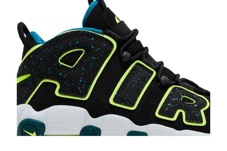 Nike Air More Uptempo GS 'Black Geode Teal'