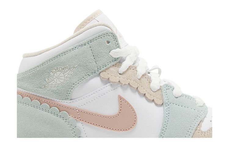 Air Jordan 1 Mid SE GS 'Scalloped Edge'