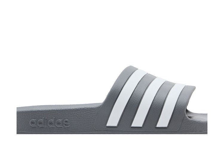 Adidas Adilette Aqua Slides 'Grey'
