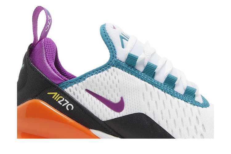 Nike Air Max 270 GS 'White Orange Purple'