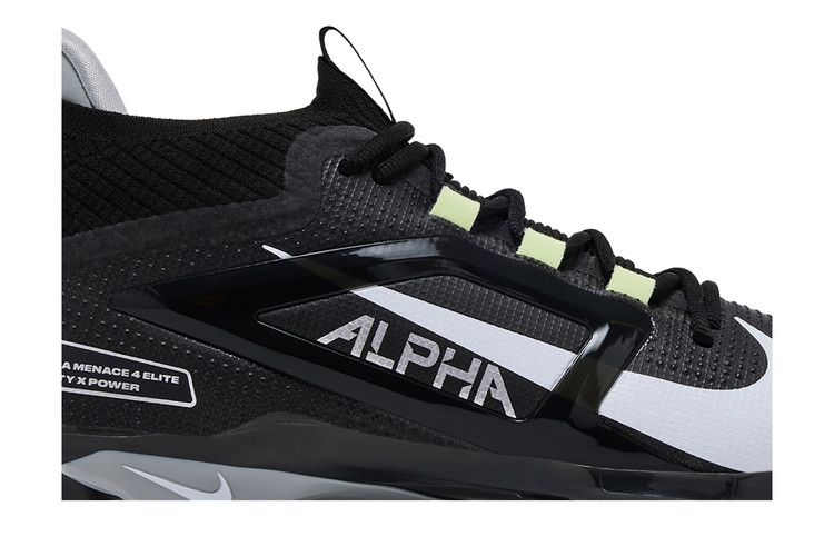 Nike Alpha Menace 4 Elite 'Black White'
