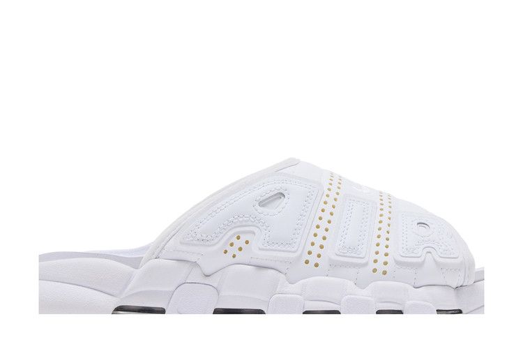 Nike Air More Uptempo Slide 'Triple White'