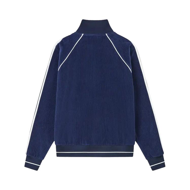 Kenzo Velvet Track Jacket 'Midnight Blue'