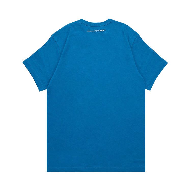 Comme des Garçons SHIRT Back Logo T-Shirt 'Blue'