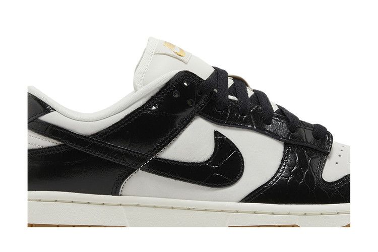 Nike Wmns Dunk Low LX 'Black Croc'
