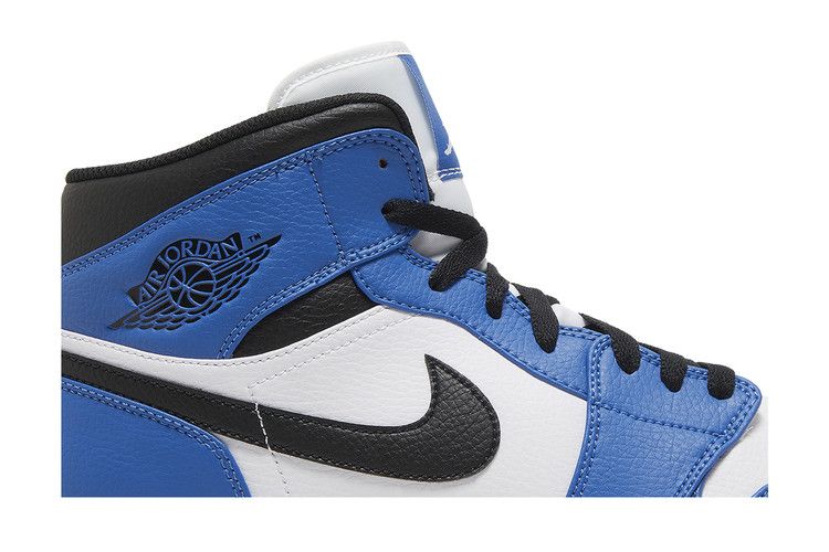 Air Jordan 1 Mid TD Cleat 'White Black Royal'
